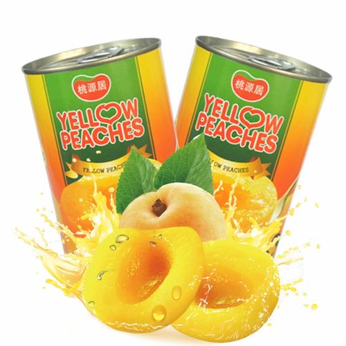 一品好特惠 碭山新鮮糖水黃桃罐頭，休閑零食新選擇